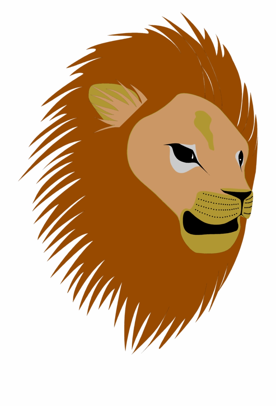 Cute Baby Lion Clipart Transparent Lions Head No