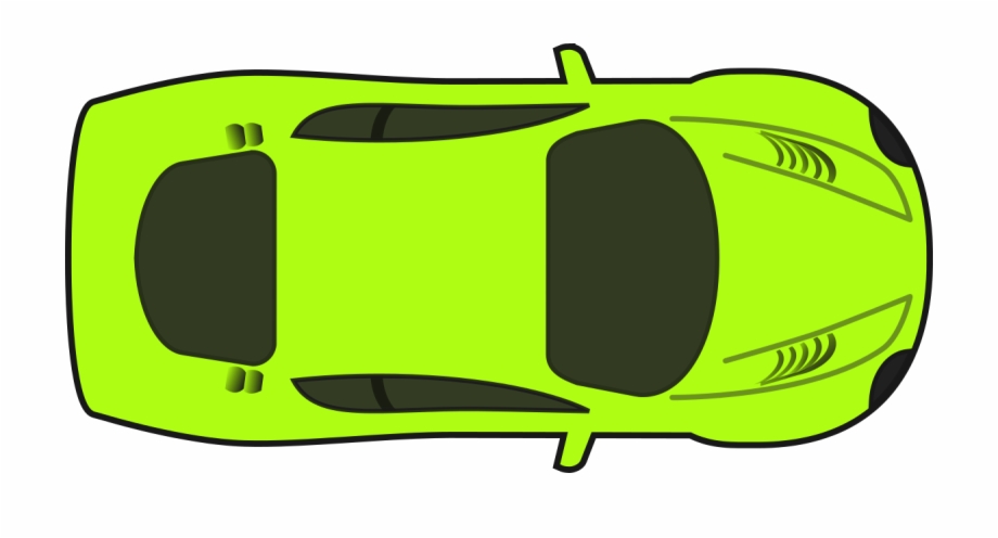Bright Green Racing Car Clipart By Qubodup Cars