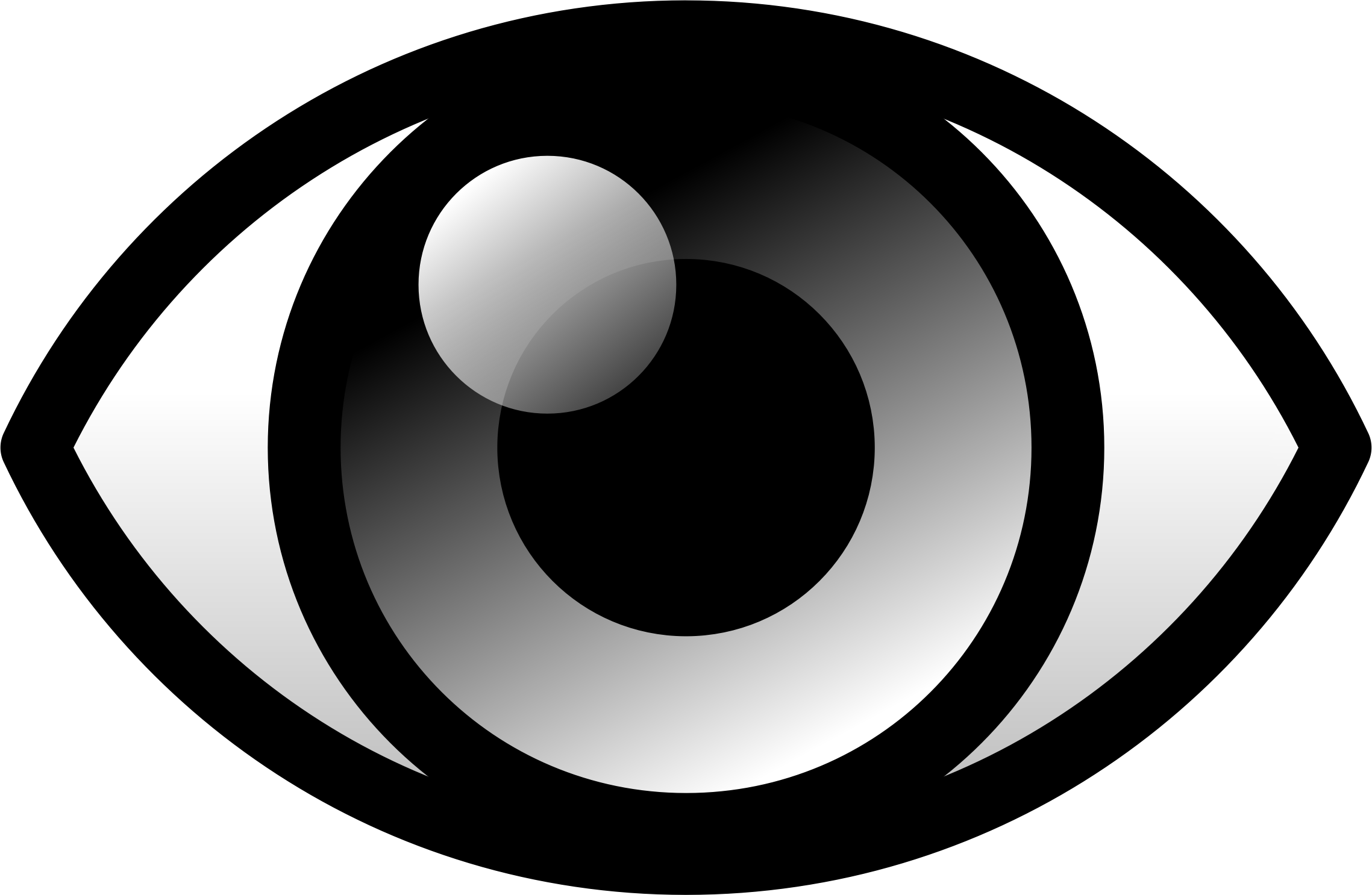 eye icon transparent et
