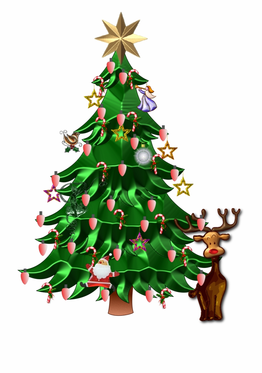 Free Cartoon Christmas Tree Png, Download Free Cartoon Christmas Tree