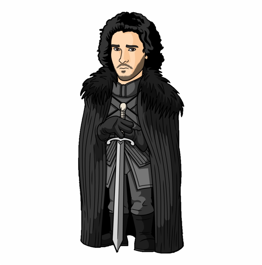 Jon Snow Cartoon Pictures Of Game Of