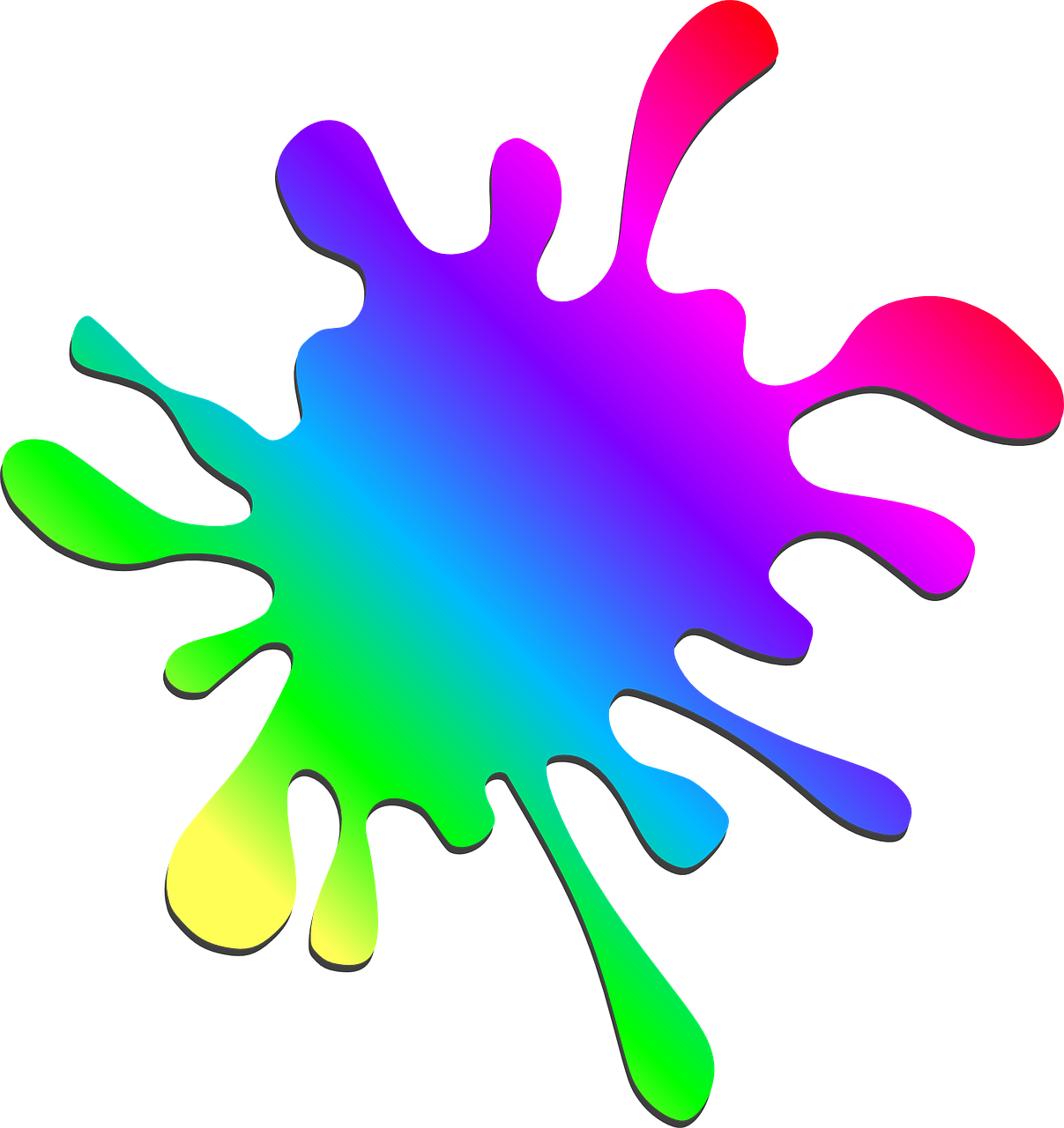 Paint Splotches Png Clip Art Library