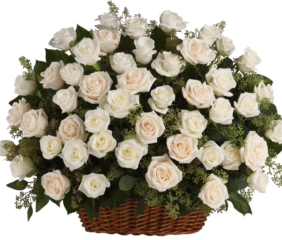 White Roses Png Hd Background Flower Bouquet In
