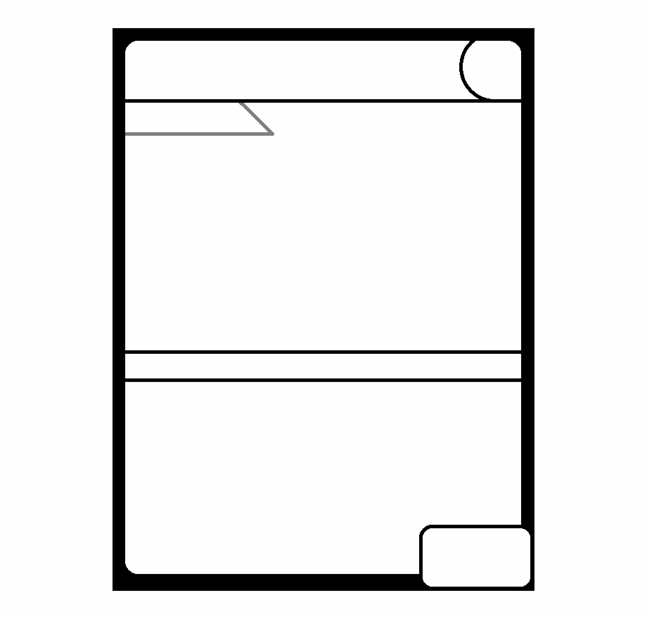 Rfid Card Blank Legic Prime Mim 220 20 - Clip Art Library Inside Blank Playing Card Template