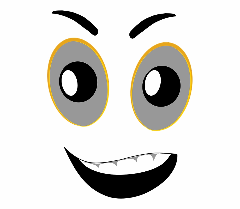 Free Vector Graphic Scared Face