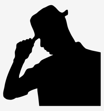 Man Head Silhouette Png