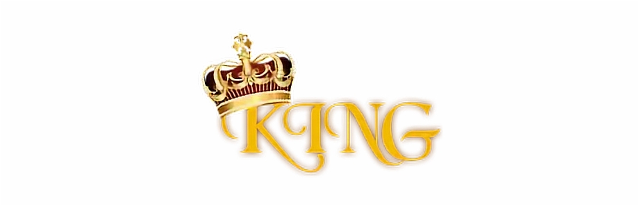 King Logo Crown Gold Crown Gold King Logo