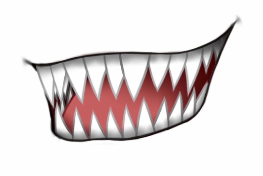 Canine Tooth Anime Smile Smile Anime Mouth Png