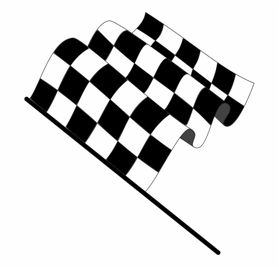 transparent racing flag gif
