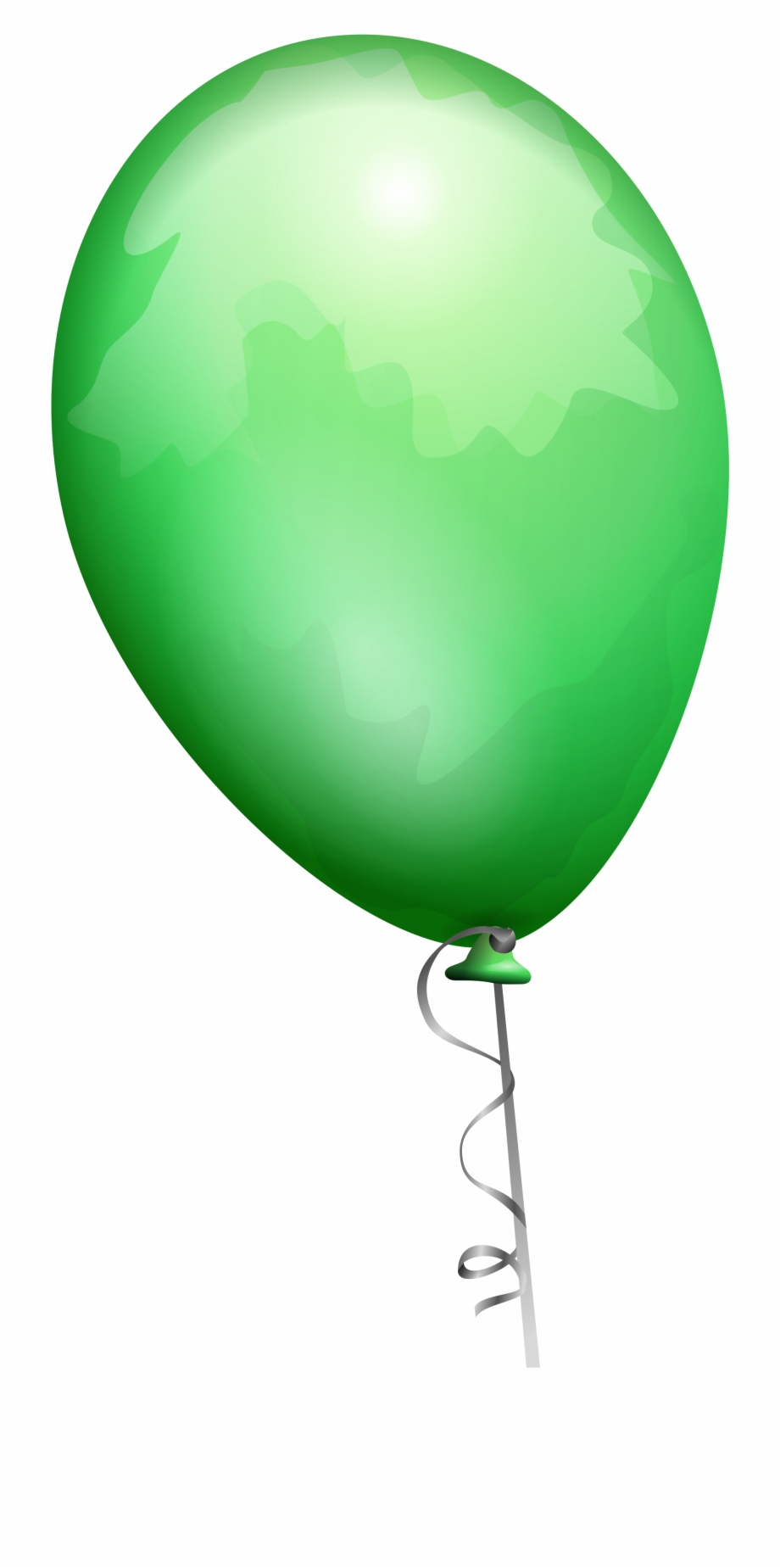 Png Black And White Balloons Svg Green Balloon