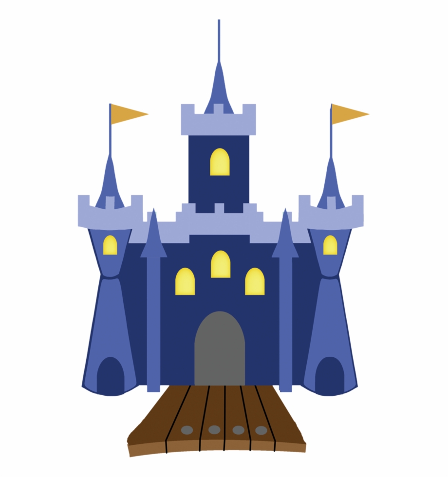 Graphic Cinderella Castle Clipart Blue Castle Clipart