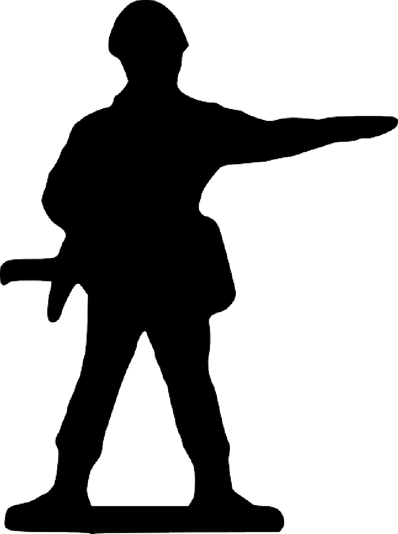 Free Pictures Silhouette Toy Soldier