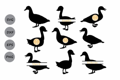 Duck Silhouette Png