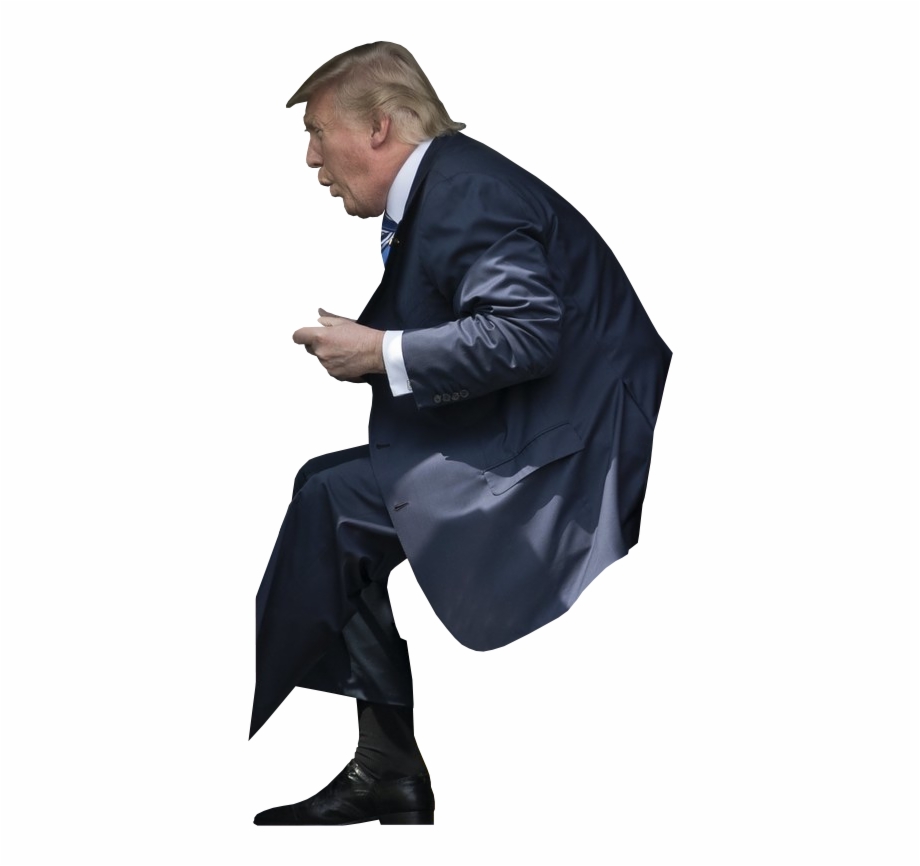 Donald Trump Driving Trump Sitting Transparent Background