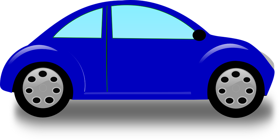 Beetle Car Clipart Blue Clip Art At Clker