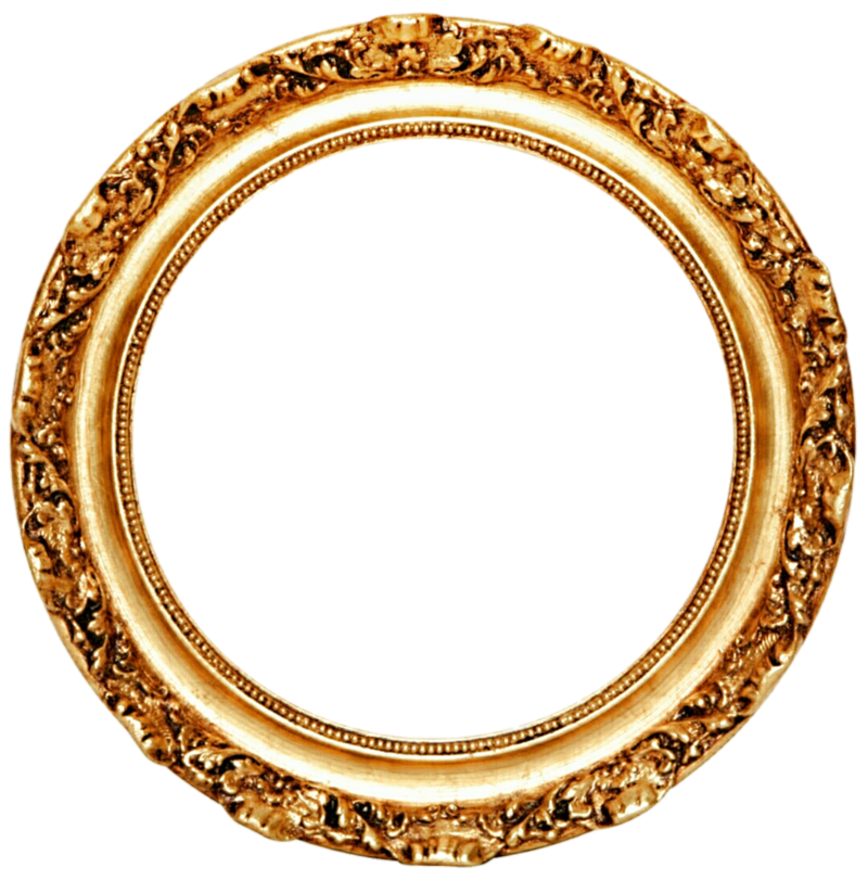 Free Round Gold Frame Png, Download Free Round Gold Frame Png png