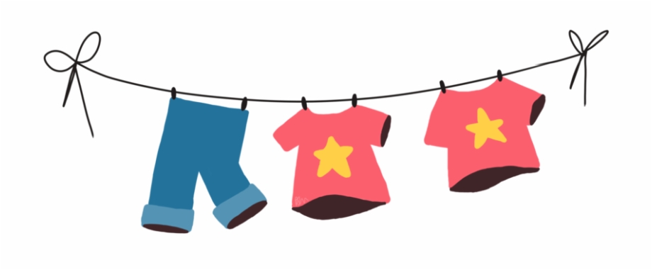 Washing Line By Beginblue Pluspng Clothes Line Clipart