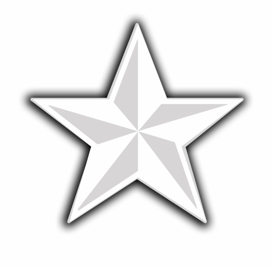 D Png Icon White Star Transparent Background