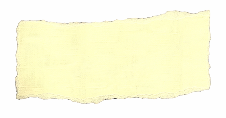 Yellow Torn Paper Png