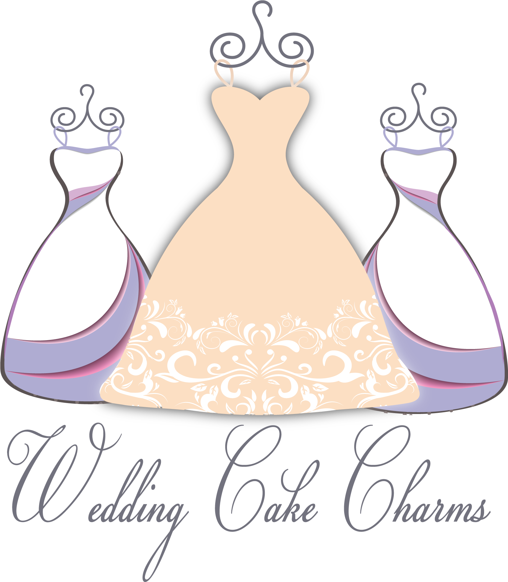 Wedding Cake Charms And Cake Pulls For Bridesmaid
