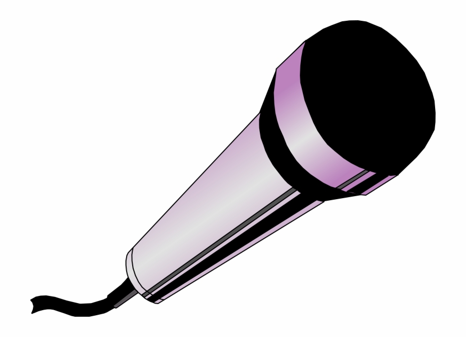 Vector Microphone Free Clip Art Pink Microphone Clip