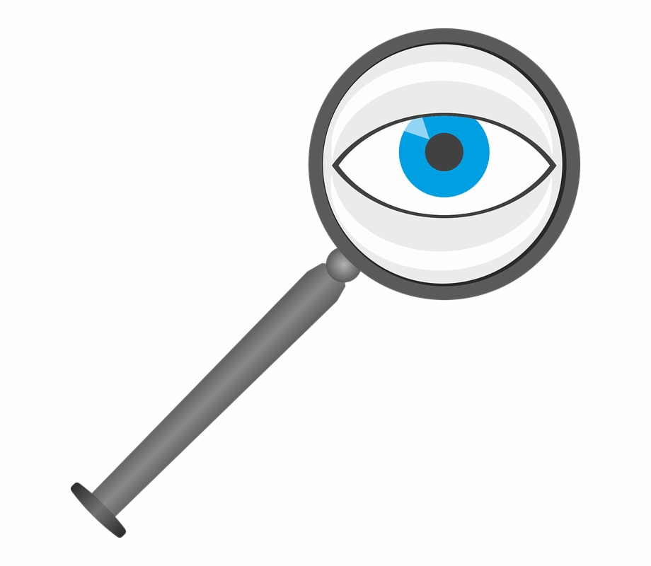 Magnifying Glass Eye Lens See Larger View Optics