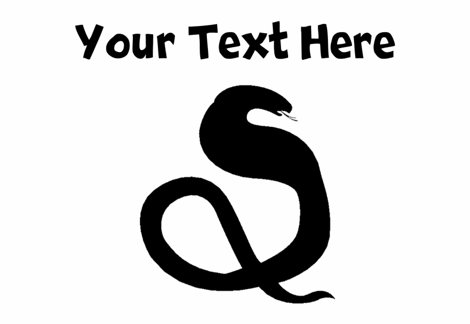 Custom Cobra Snake Silhouette Pillow Case Serpent