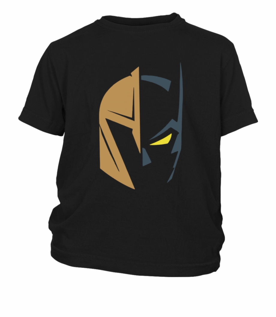 Vegas Golden Knights Logo And Batman The Dark