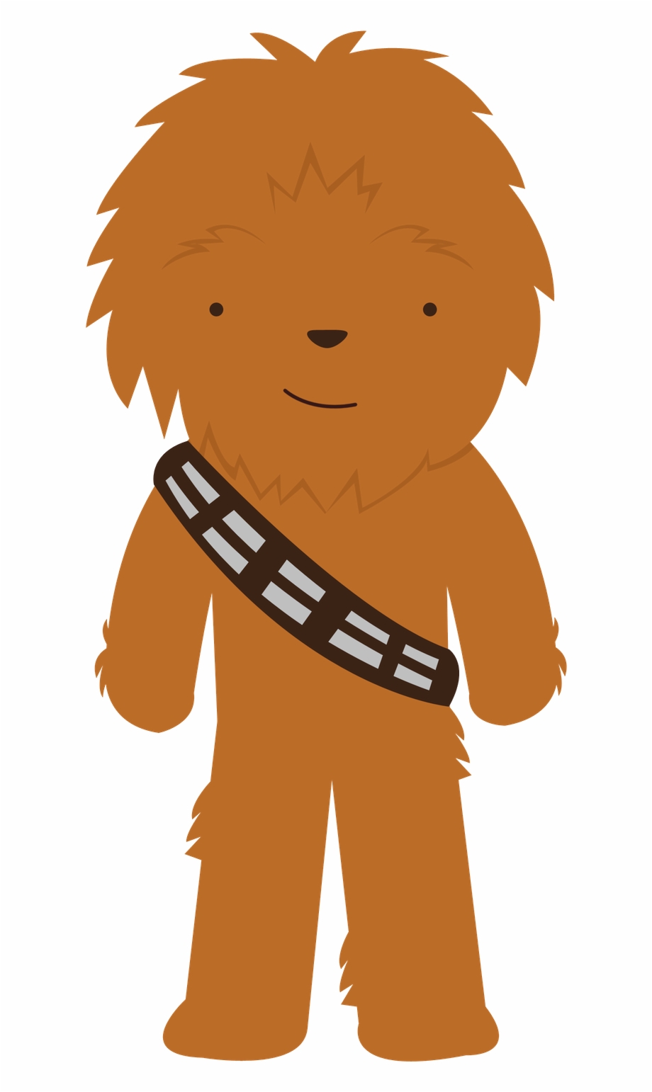 Star Wars Cute Chewbacca Clipart