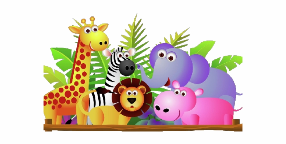Baby Animal Clipart Transparent Cute Zoo Animal Clipart