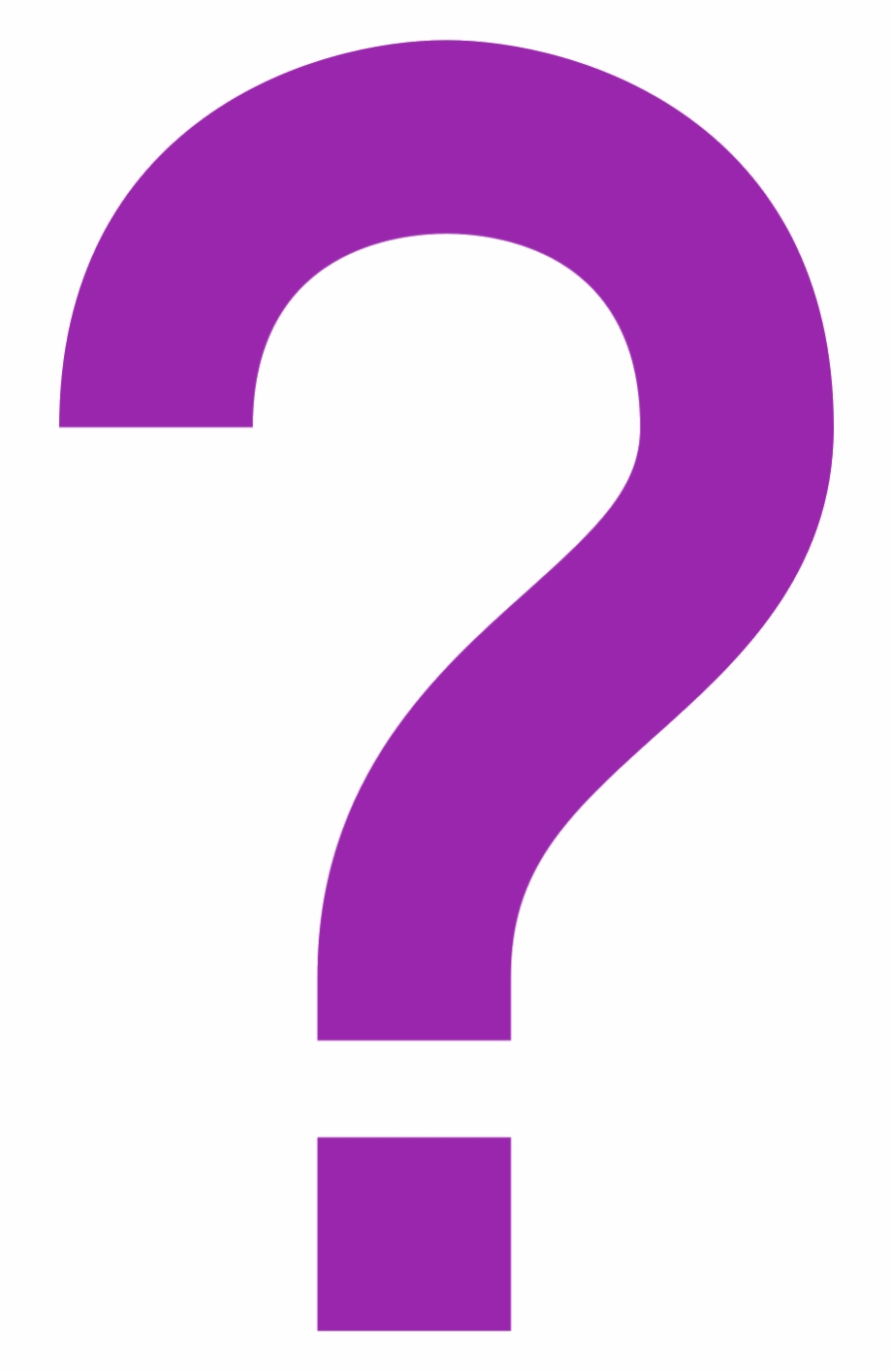 purple question mark png
