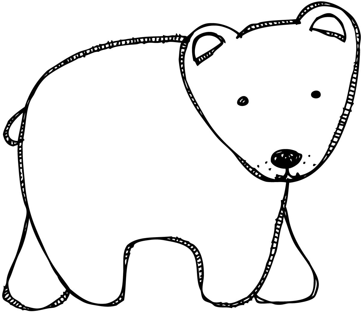 polar bear melonheadz clipart

