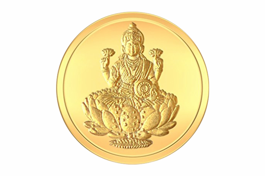 Lakshmi Gold Coin Png
