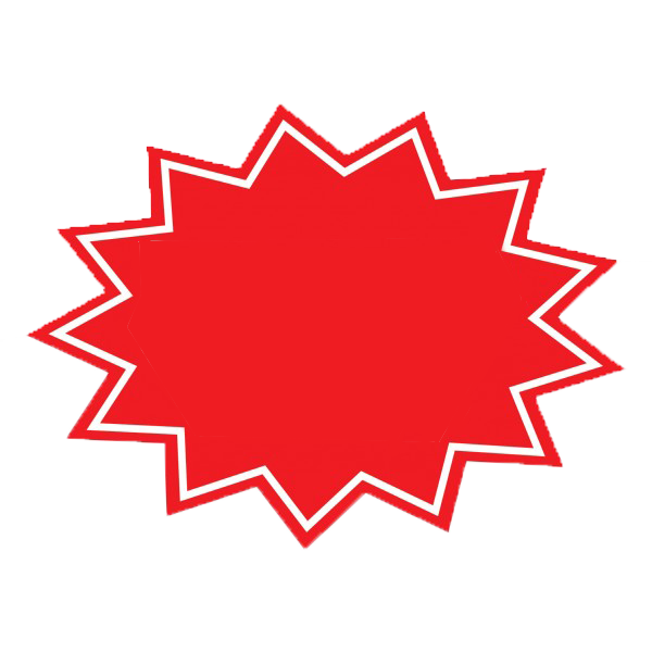 Red Starburst Png