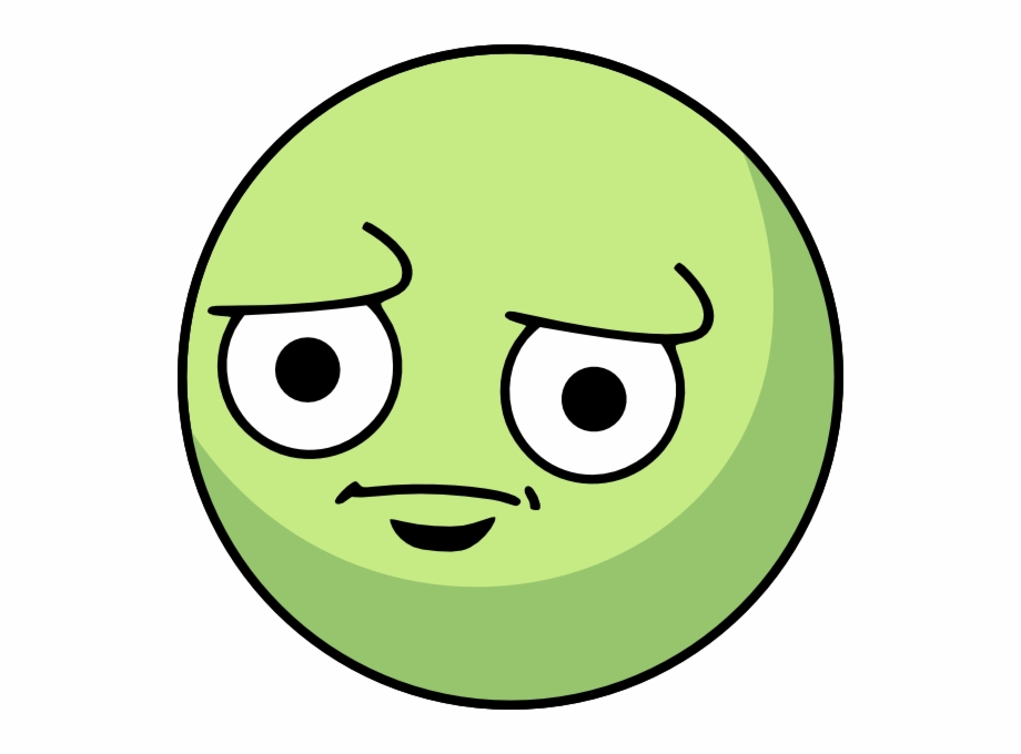 Green Face Sad Green Sad Face