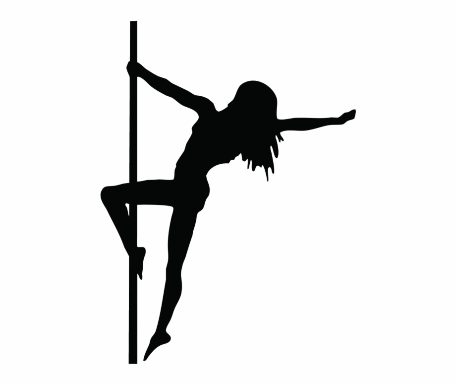 Pole Dancer Silhouette Png Download Pole Dancer Silhouette