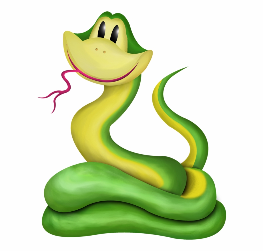 Snake Green Anaconda Clip Art 