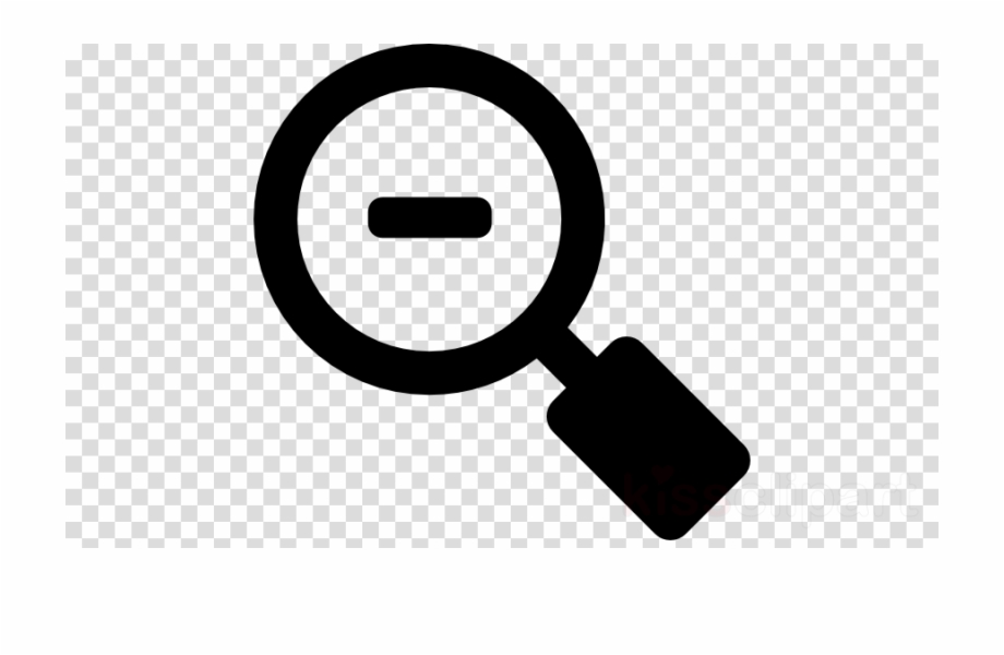 Magnifying Glass Icon Transparent Clipart Magnifying Black Circle
