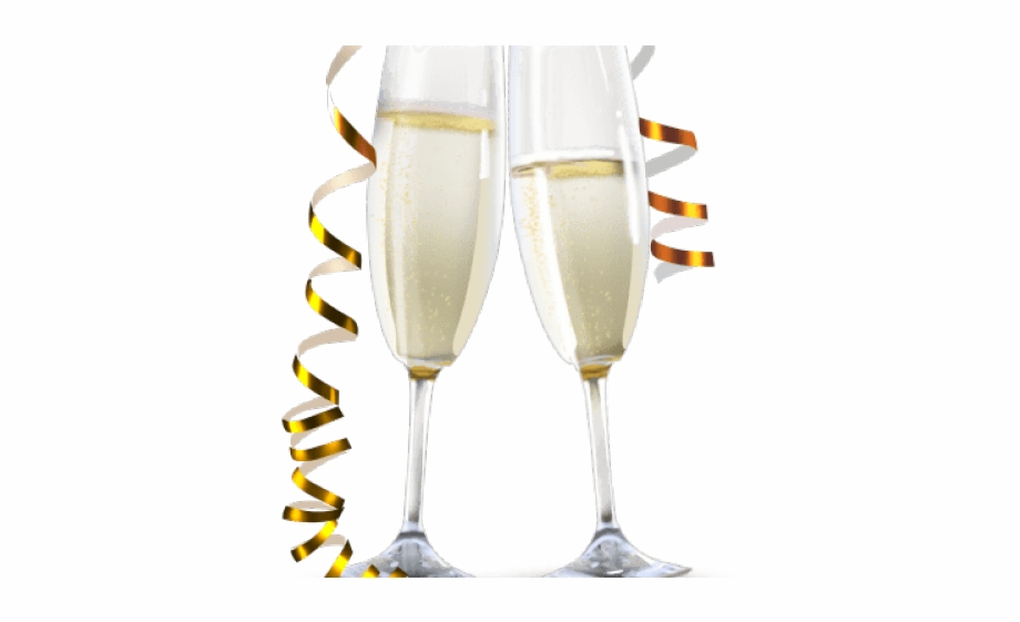 New Years Champagne Glasses Png