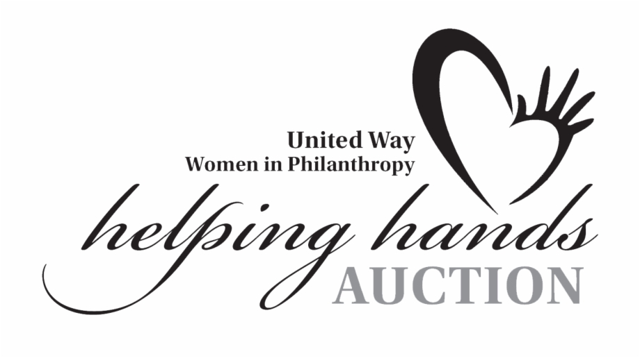 Helping Hands Auction Logo Calligraphy