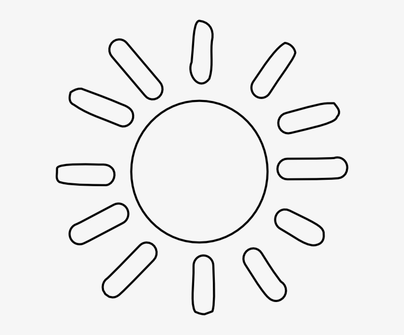 Sun Outline Png