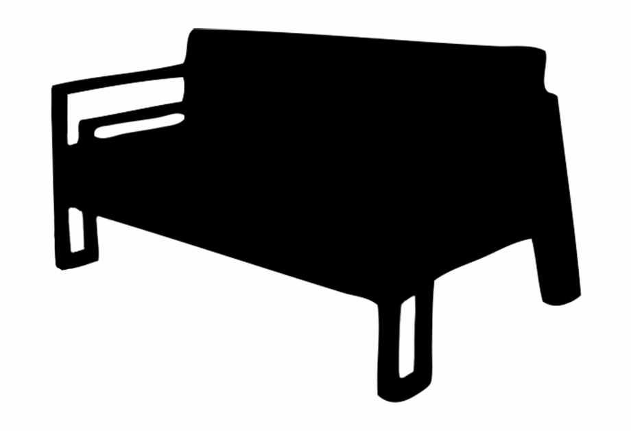 Couch Silhouette Urban Furnitures Silhouette Png