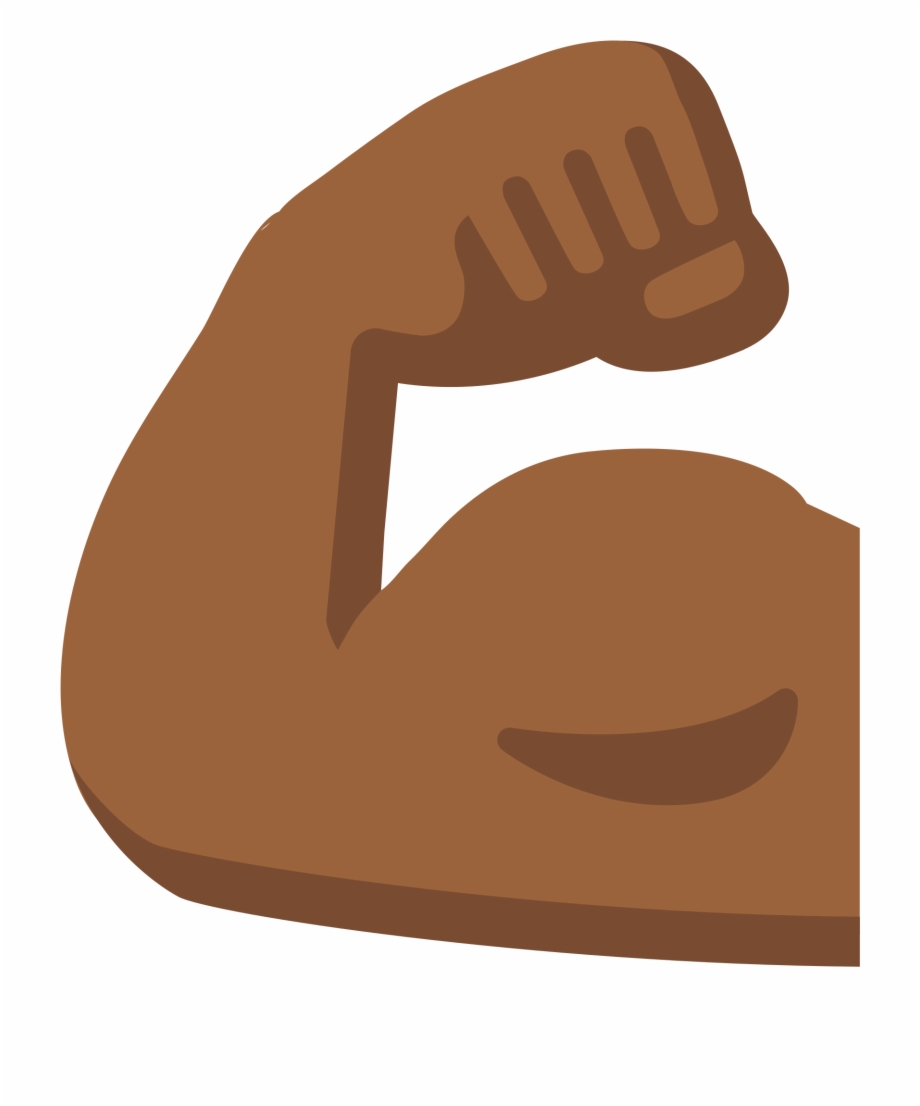 Arm Emoji Biceps Human Skin Color Muscle