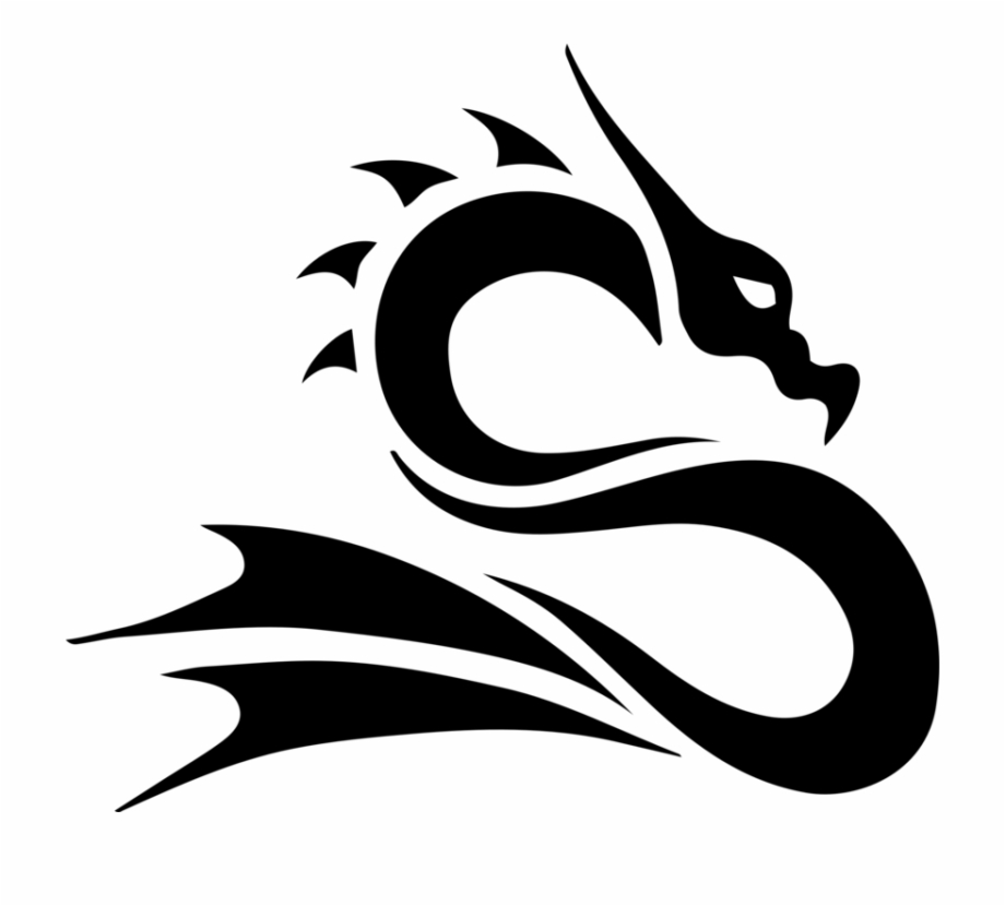 silhouette dragon

