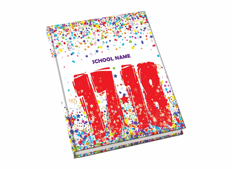 Confetti Yearbook Cover Yearbook Covers 2017 2018