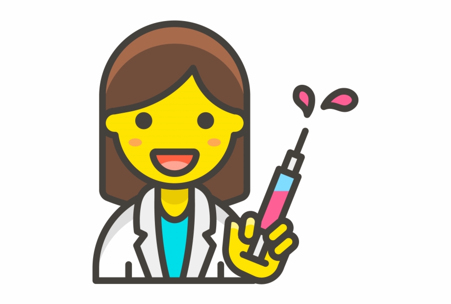 Doctor Woman Emoji Chef Woman Cartoon Png - Clip Art Library