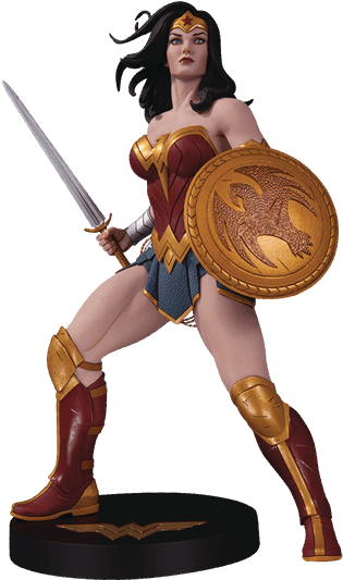 Wonder Woman Takes Sword And Shield In Hand