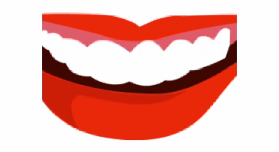 Smiling Mouth Clipart Vector Mouth