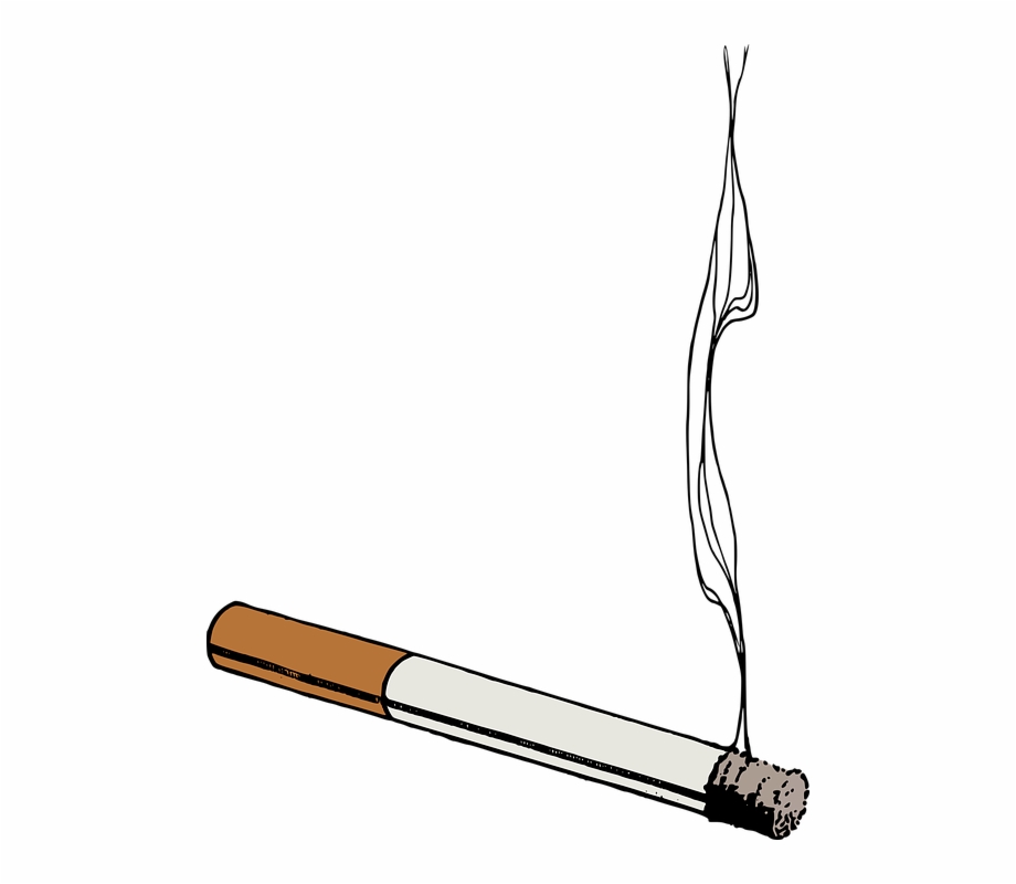 Cigarro Thug Life Png Cartoon Transparent Cigarette