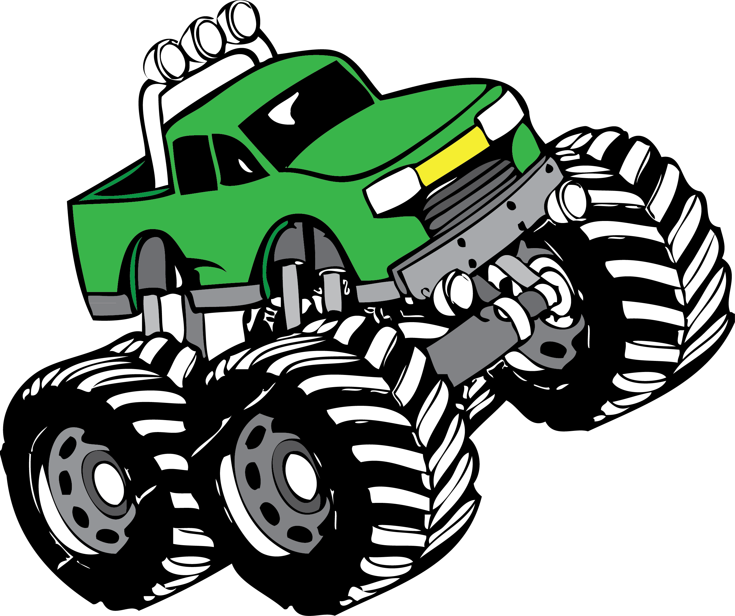 Chevy Pickup Clipart At Getdrawings Monster Truck Clipart